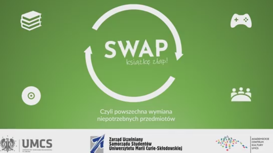 "SWAP - książkę złap!". Wymiana przedmiotów w Chatce Żaka