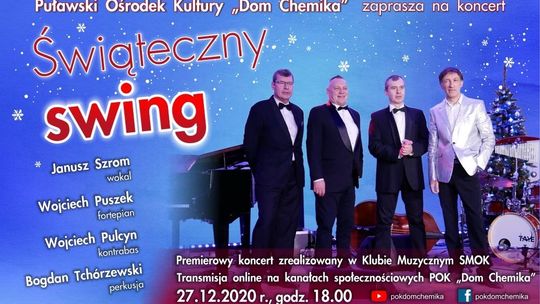 "Świąteczny swing" online z Domem Chemika