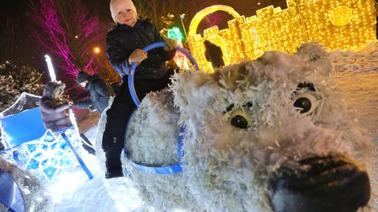 Światła i magia styczniowej nocy