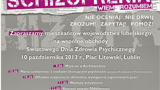 Światowy Dzień Zdrowia Psychicznego w Lublinie