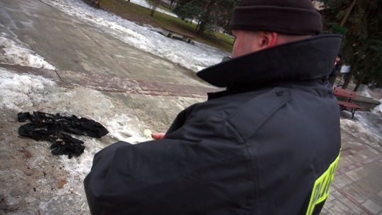 Świdnik: 22-latek podpalił się na ulicy. Jest w stabilnym stanie
