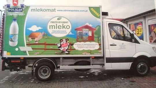 Świdnik: Ukradli mlekowóz