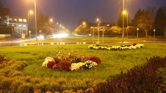 Świdnik. Zamiast na grobach kwitną na rondach