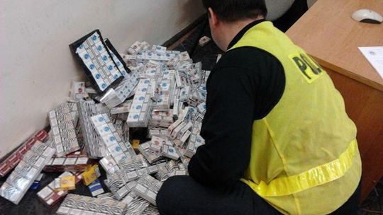 Święcie: Kontrabanda jechała w autobusie