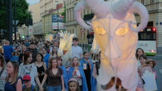 Świetlny korowód przeszedł ulicami Lublina 