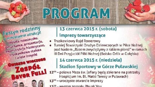 Święto Truskawki w gminie Puławy