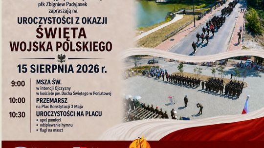 Święto Wojska Polskiego w Poniatowej. Będą uroczystości i przemarsz