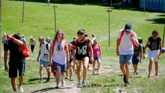 Święty Krzyż. Lubelscy pielgrzymi już w połowie drogi do Częstochowy
