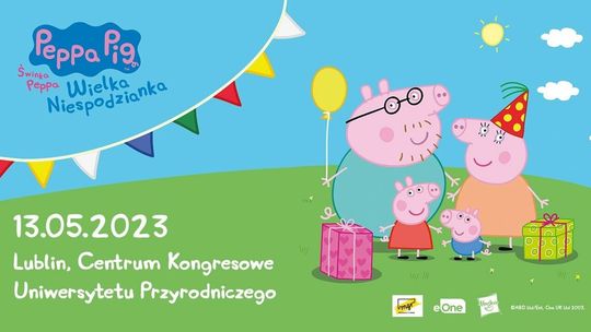 Świnka Peppa zawita do Lublina. Raj dla najmłodszych