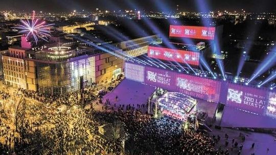 Sylwester miejski w Lublinie bez fajerwerków. Żeby nie stresować zwierząt