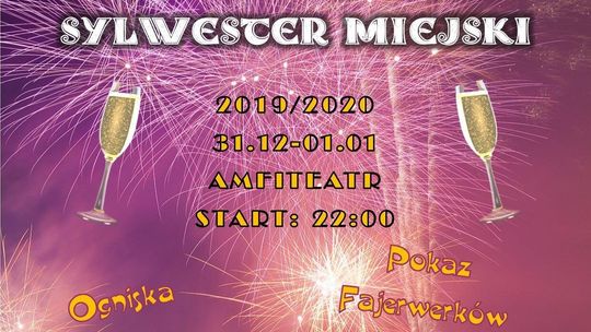 Sylwester przy ogniskach w Rejowcu