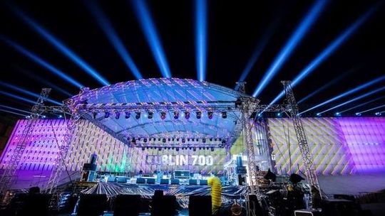 Sylwester w Lublinie. Próby przed imprezą - zdjęcia