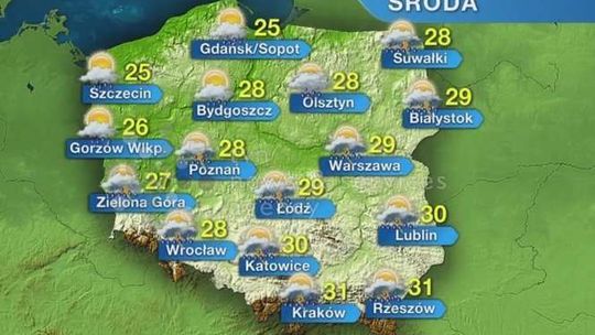 Synoptycy: Burze i silny wiatr w woj. lubelskim