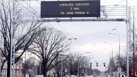 System Zarządzania Ruchem: Wyświetlacze działają, strona jeszcze nie