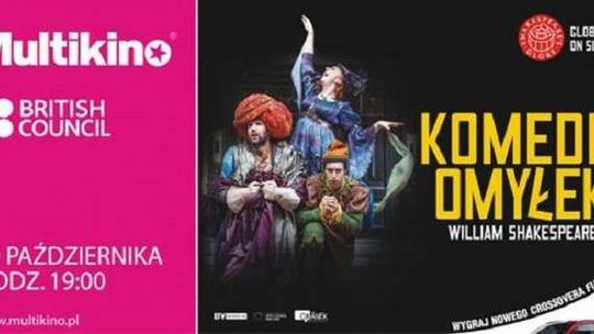 Szekspir w Multikinie. Retransmisja "Komedii omyłek"