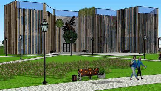 Szklane domy i ule. Pszczela Wola zamieni się w "zielone" centrum badawcze i produkcyjne