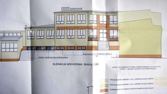 Szkoła Podstawowa nr 7 w Lublinie będzie mieć kolorową elewację