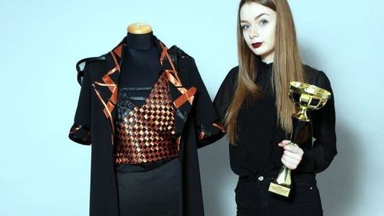 Szkolne sukcesy. Geometryczne szycie i laureatka z ekonomii