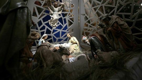 Szopki bożonarodzeniowe w lubelskich kościołach. Zdjęcia