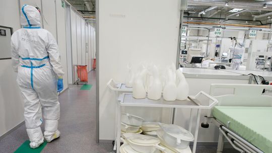 Szpital tymczasowy się zamyka. Jest nowy pomysł na wykorzystanie obiektu