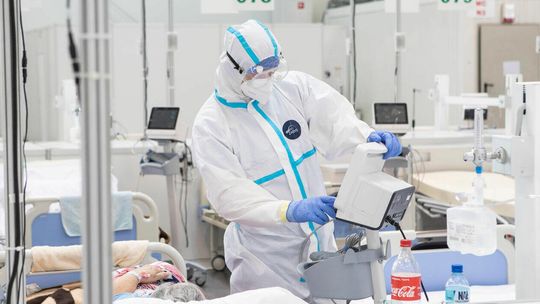 Szpital tymczasowy w Lublinie zaczyna się zwijać