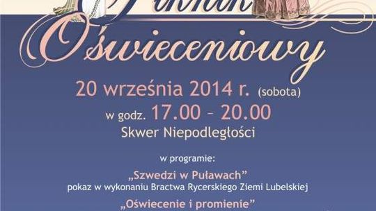 Szwedzi w Puławach. Piknik Oświeceniowy