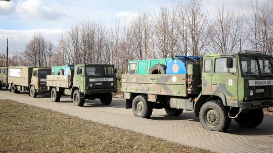 Szwedzi z pomocą Ukrainie. Z Lublina wyruszył transport humanitary