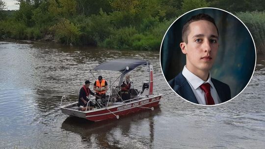 Szymon nie miał na uczelni żadnych problemów. Od ponad tygodnia przeczesują Wieprz