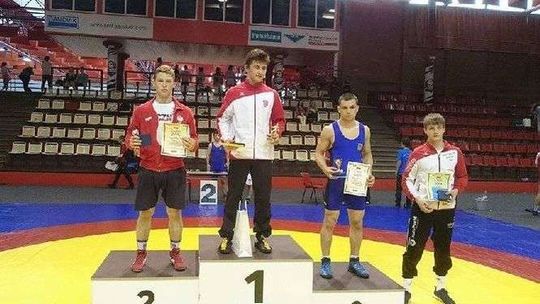 Szymon Szymonowicz z Cementu Gryfa Chełm na podium w Czechach