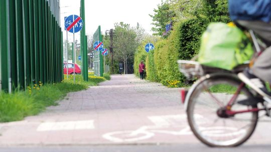 Ta ścieżka rowerowa co chwilę kończy się i zaczyna. Ale będą zmiany