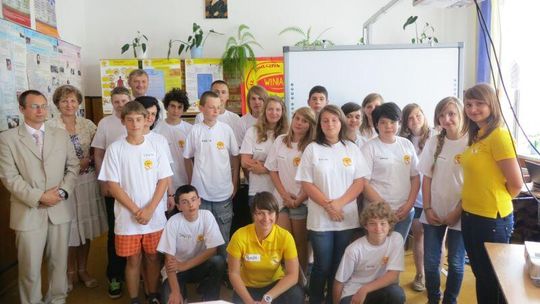 Tablica multimedialna dla szkoły w Hrubieszowie