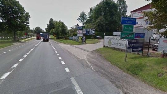 Tablica powita przy wjeździe do Lublina?