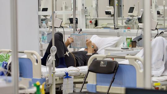 Taco Hemingway szykuje się do koncertu w Lublinie. W miejscu szpitala tymczasowego