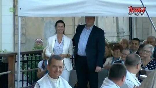 Tadeusz Rydzyk na Jasnej Górze do ministra Czarnka: „A niech się żona pokaże”