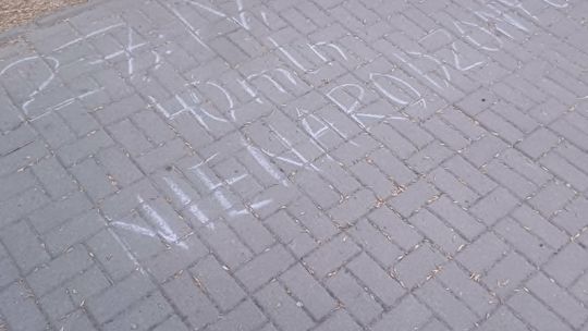Tajemnicze napisy na ulicach Lublina. „40 milionów nienarodzonych”