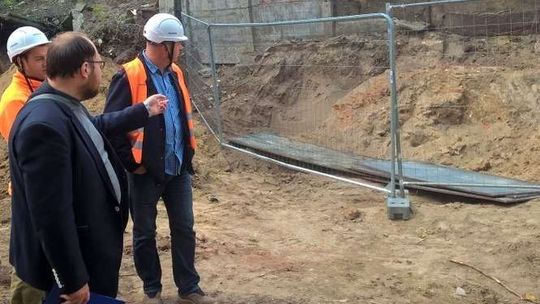 Tajemnicze odkrycie pod ul. Wyszyńskiego. "Na pewno jest to obiekt historyczny"