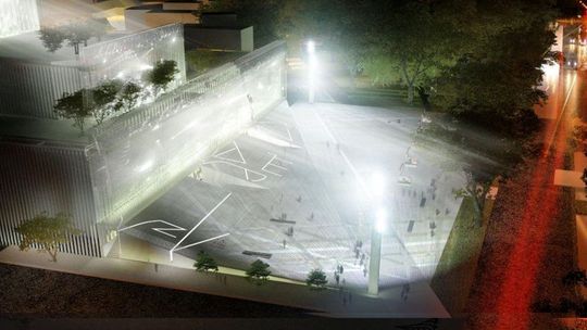 Tak ma wyglądać plac przed Centrum Spotkania Kultur (wizualizacje)