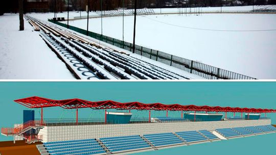 Tak ma wyglądać stadion Startu po przebudowie (wizualizacje)