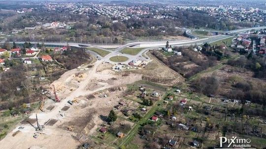 Tak powstaje nowa droga. Budowa przedłużenia ul. Bohaterów Monte Cassino