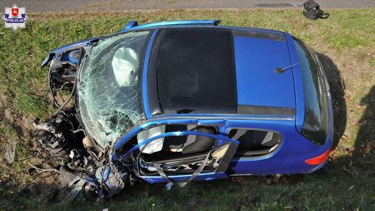 Tak się kończy bezmyślne wyprzedzanie. Ranna kobieta w szpitalu