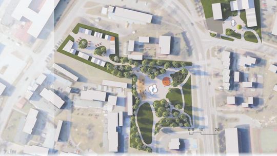 Tak się zmieni centrum Lubyczy Królewskiej. Mieszkańcy wybrali spośród projektów studentów