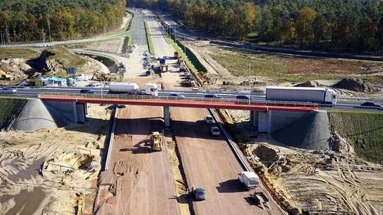 Tak wygląda budowa obwodnicy Puław. Nowe zdjęcia z góry