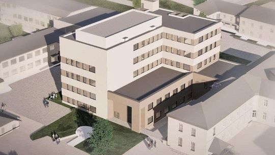 Taki będzie szpital po rozbudowie. Jutro wmurowanie kamienia węgielnego