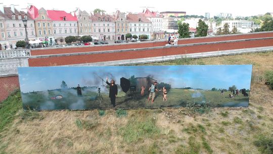 Taki obraz pojawił się w centrum Lublina. Rusza festiwal Utajone miasto/Otwarte miasto