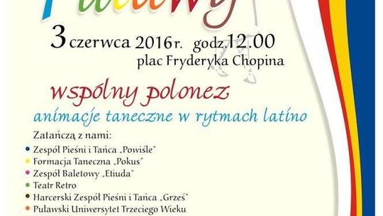 Tańczące Puławy. Zapraszają mieszkańców na pl. Chopina