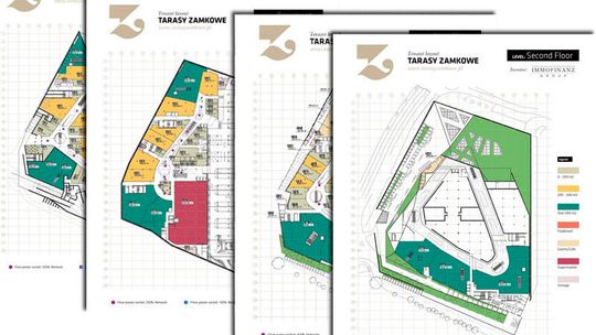 Tarasy Zamkowe piętro po piętrze. Zobacz plan nowej galerii
