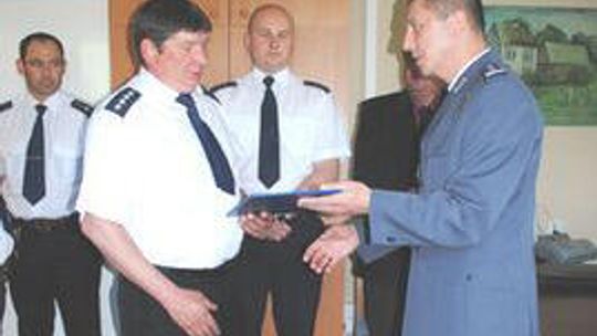 Tarnogród: Szef posterunku policji przeszedł na emeryturę