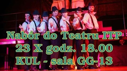Teatr ITP ogłasza nabór do zespołu