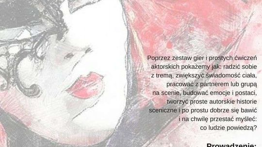 Teatr po godzinach. Warsztaty teatralne dla dorosłych w DDK Czechów