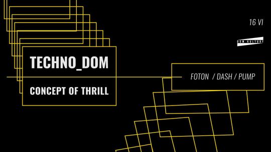 Techno impreza w Domu Kultury